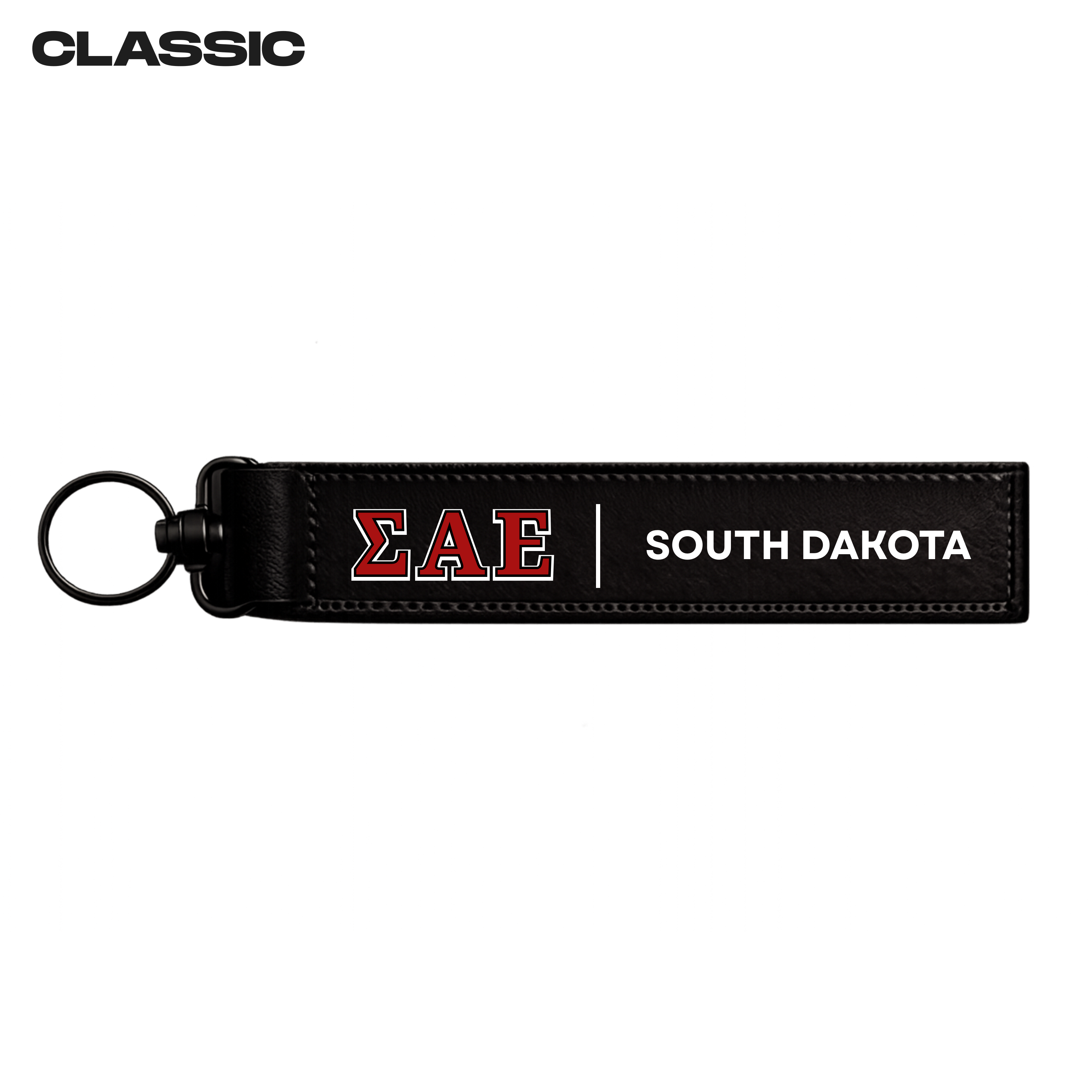 Classic SAE South Dakota Key Chain
