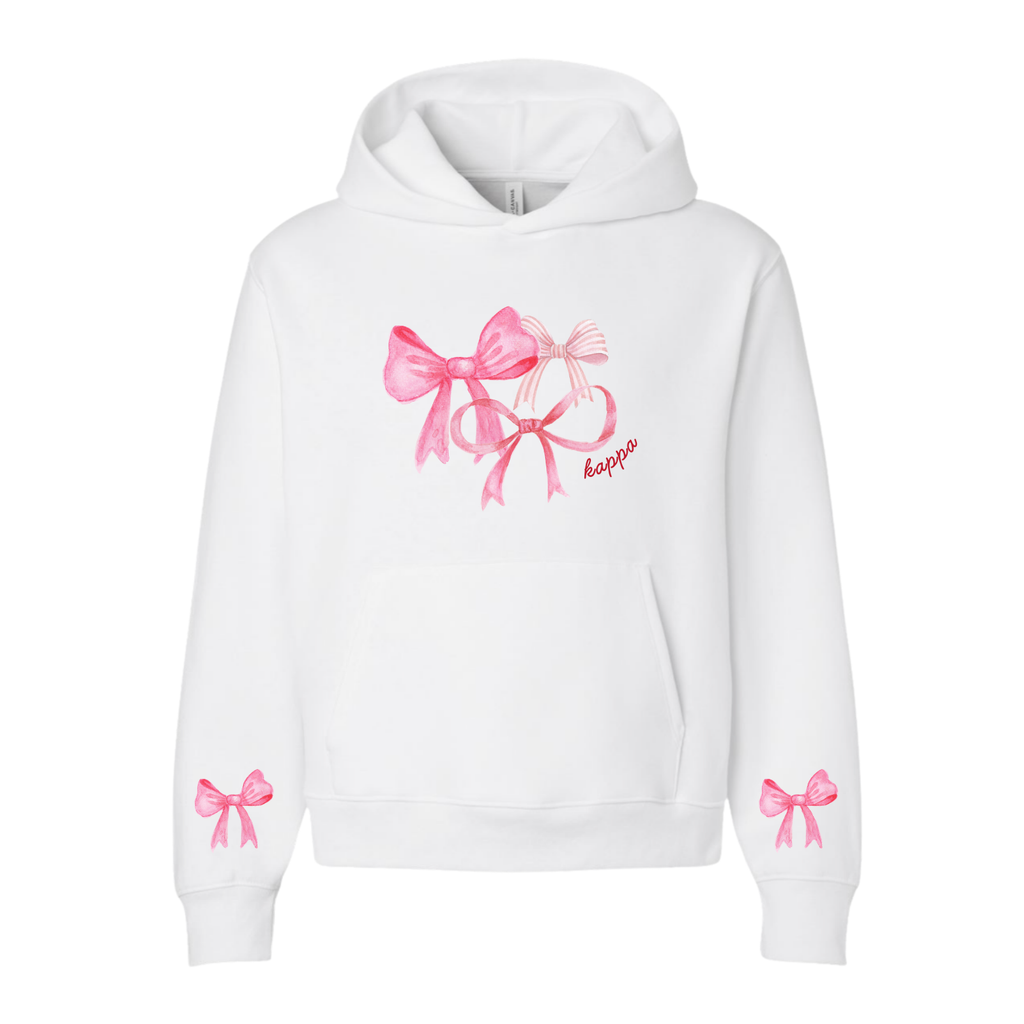 "Blush Bow" Hoodie