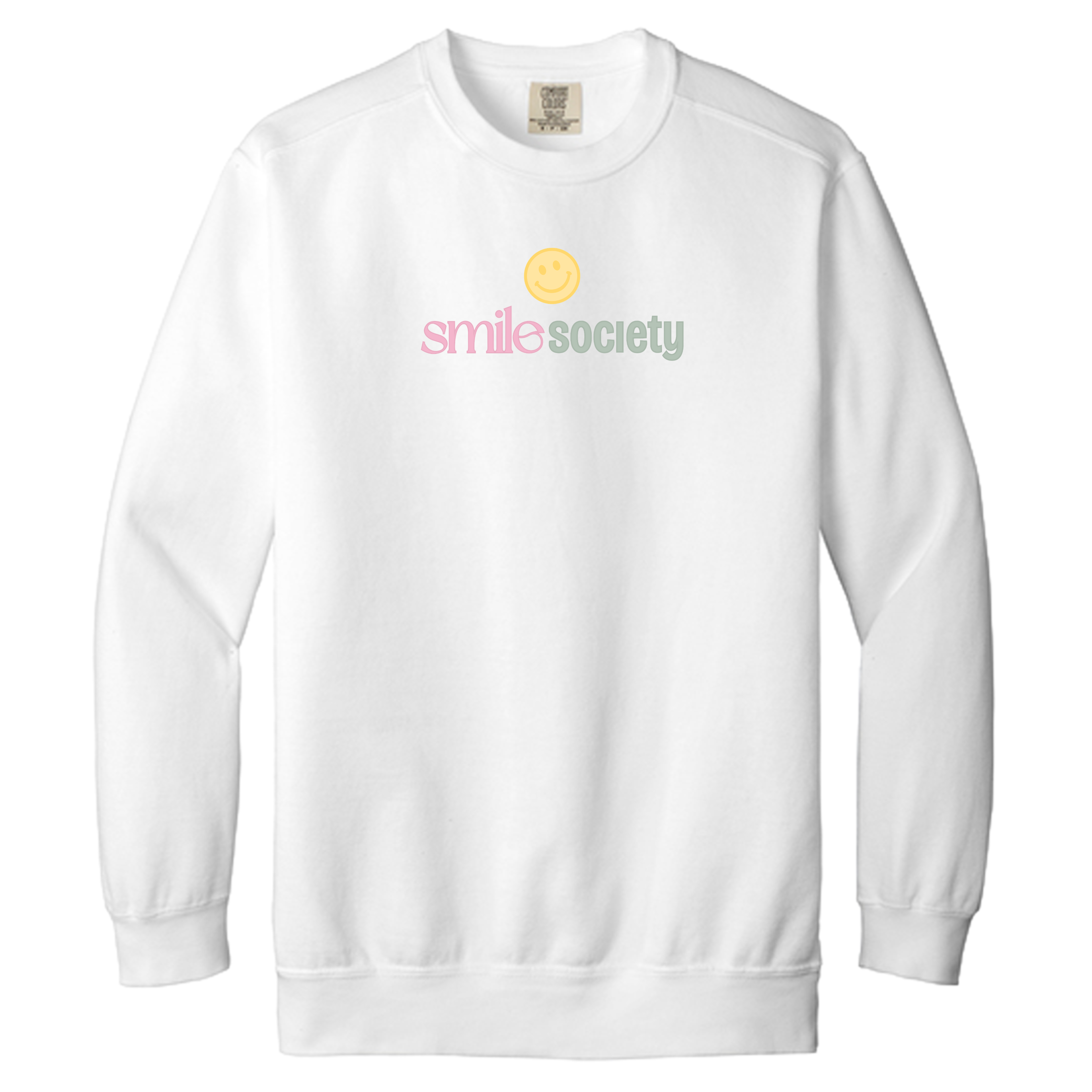 Premium Smile Society Crewneck Sweatshirt