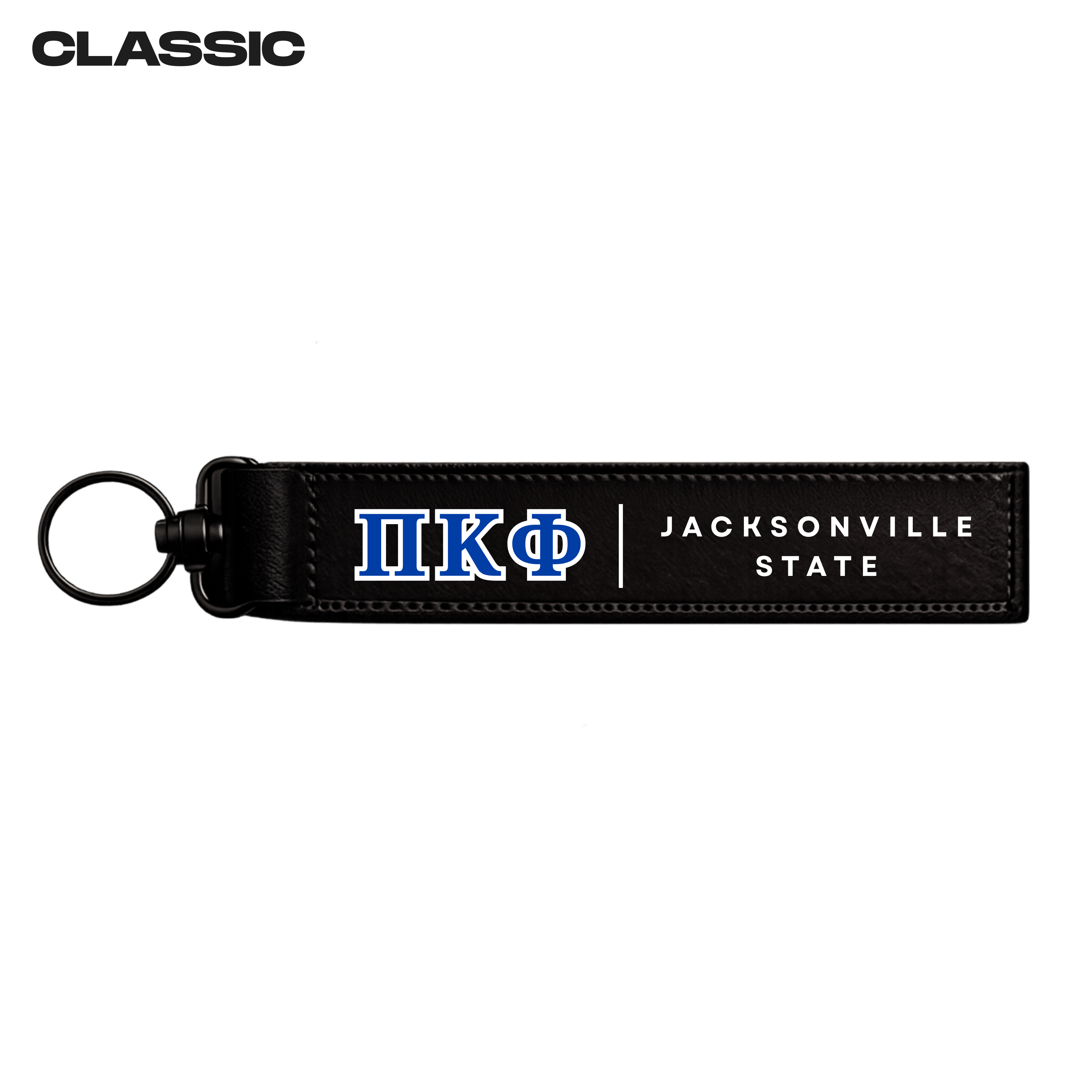 Classic Pi Kappa Phi Jacksonville State Key Chain
