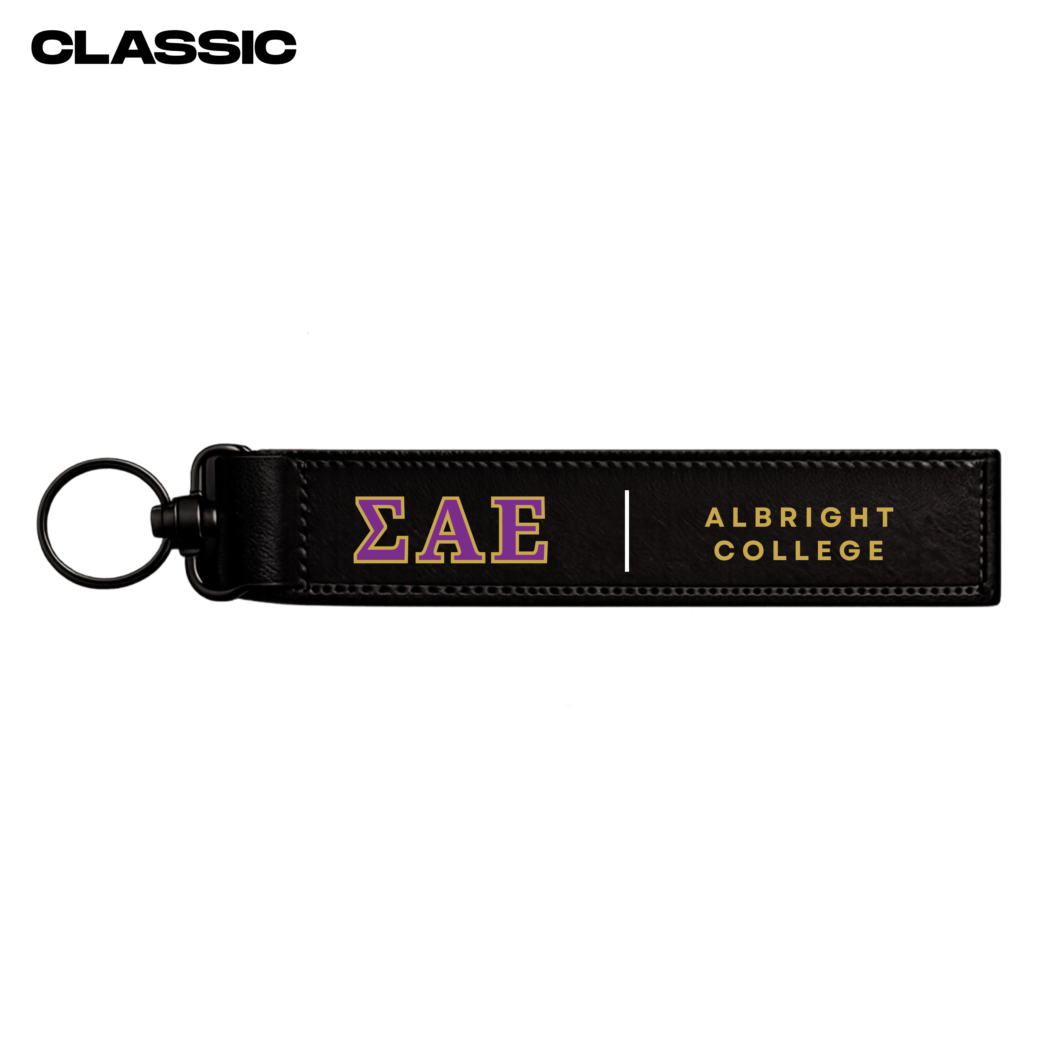 Classic SAE Albright College Key Chain