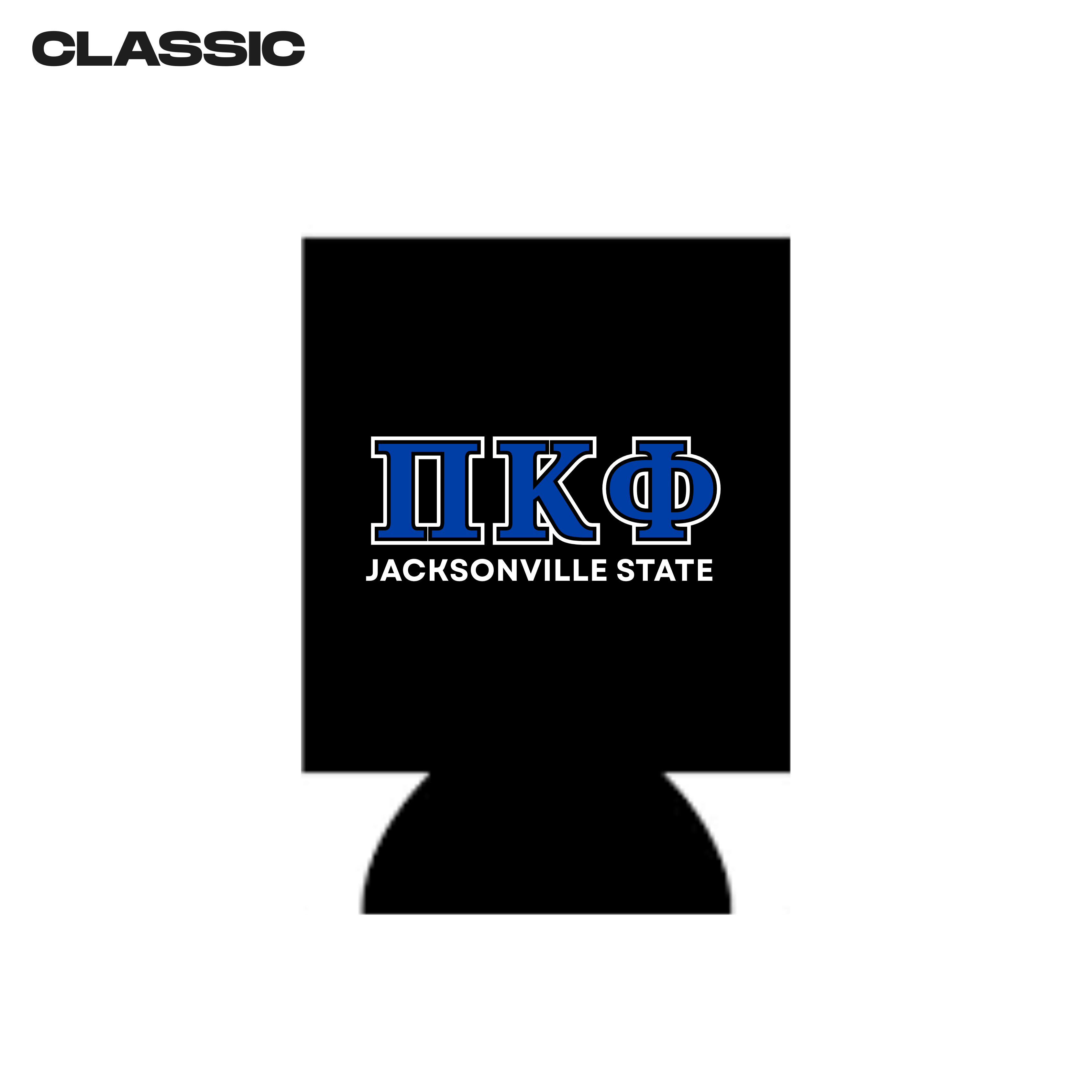 Classic Pi Kappa Phi Jacksonville State Koozie (5-Pack)