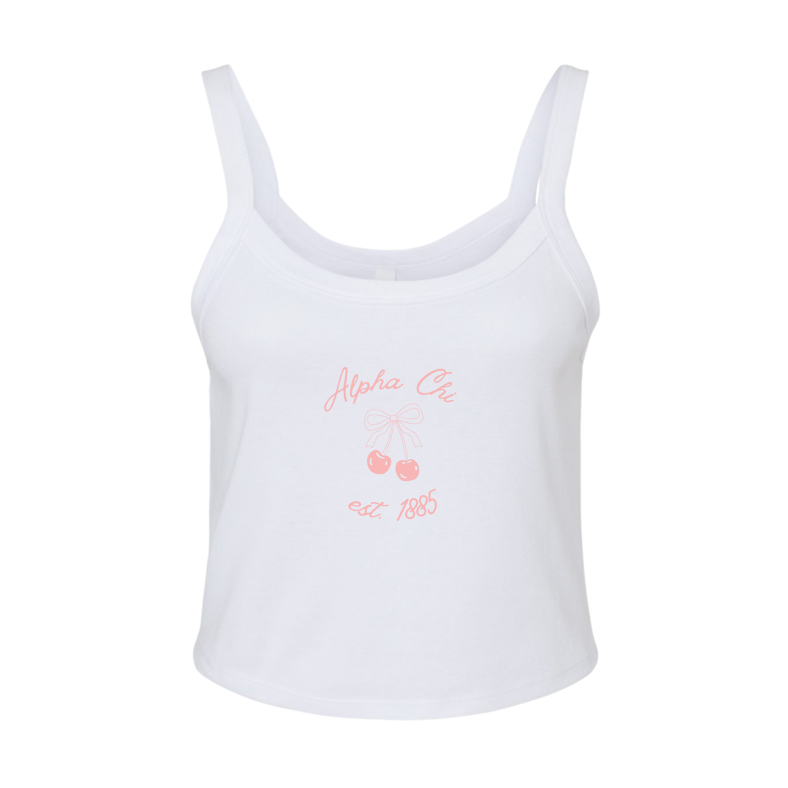 "CHERRY DROP" SORORITY TANK