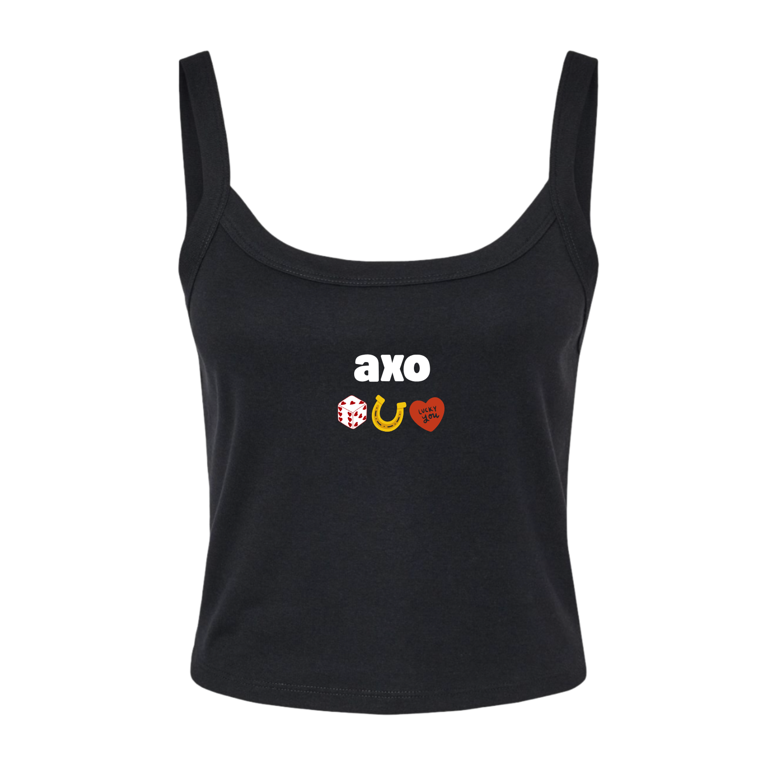 "LUCKY YOU" SORORITY TANK