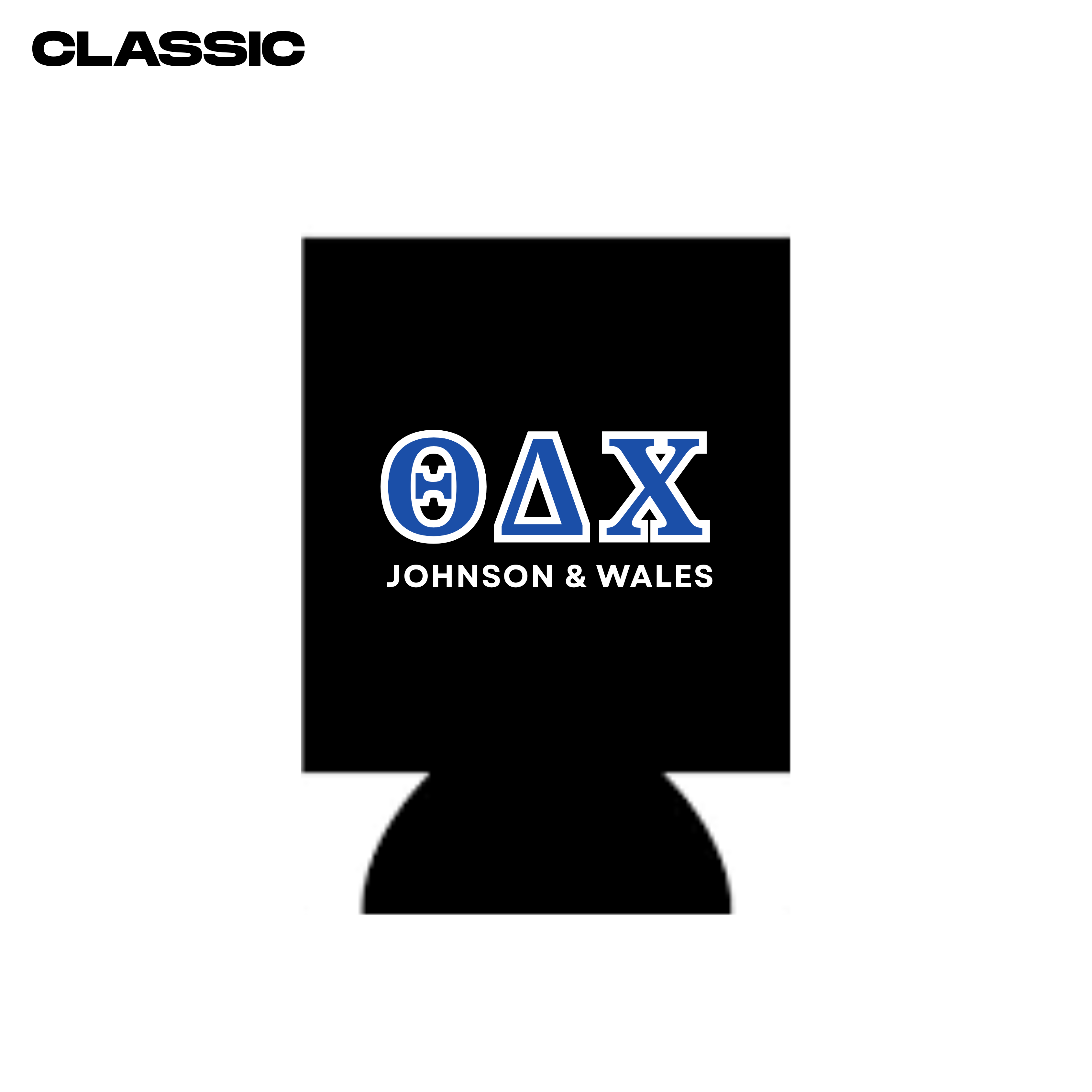 Classic Theta Delta Chi Johnson & Wales Koozie (5-Pack)