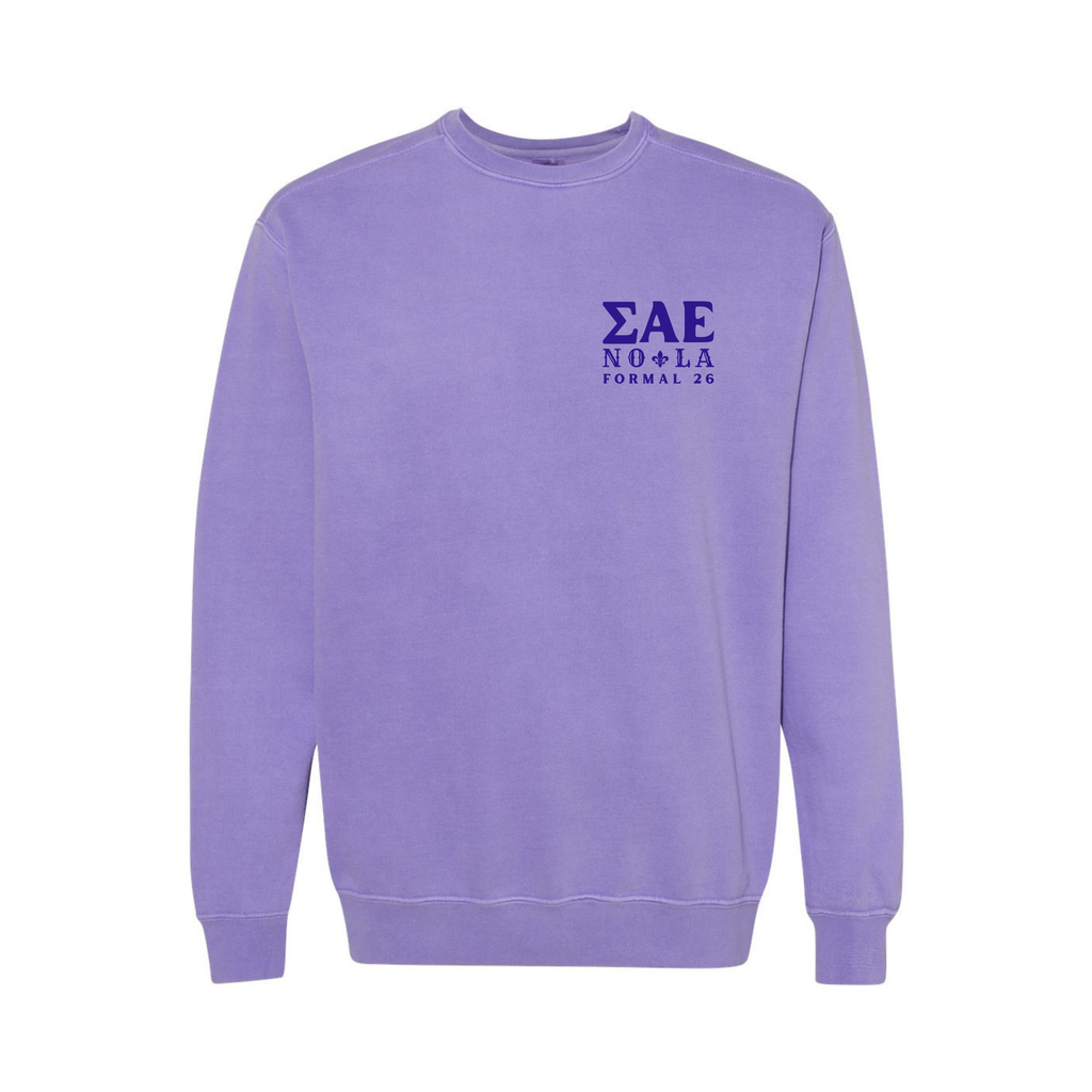 MIZZOU SAE NOLA FORMAL 2026 CREW NECK SWEATSHIRT