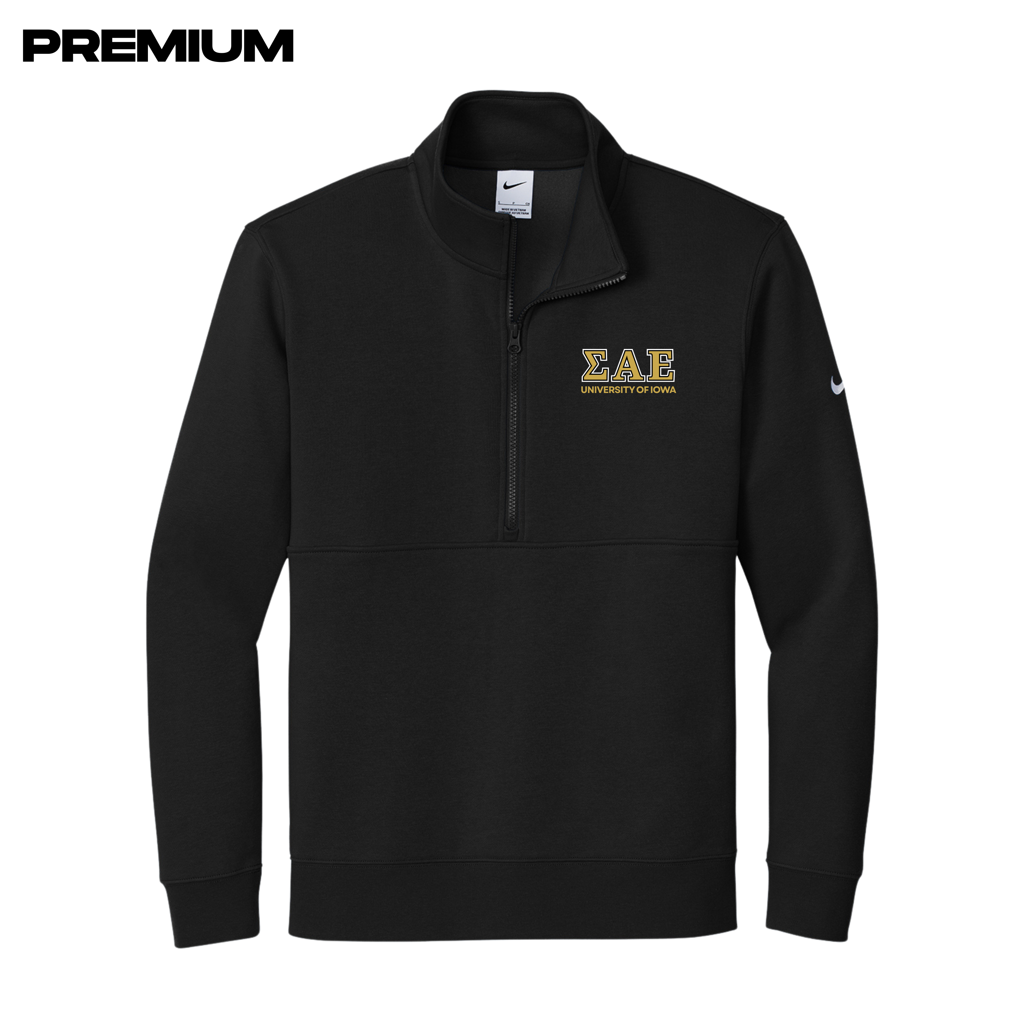 Premium SAE University of Iowa 1/2 Zip