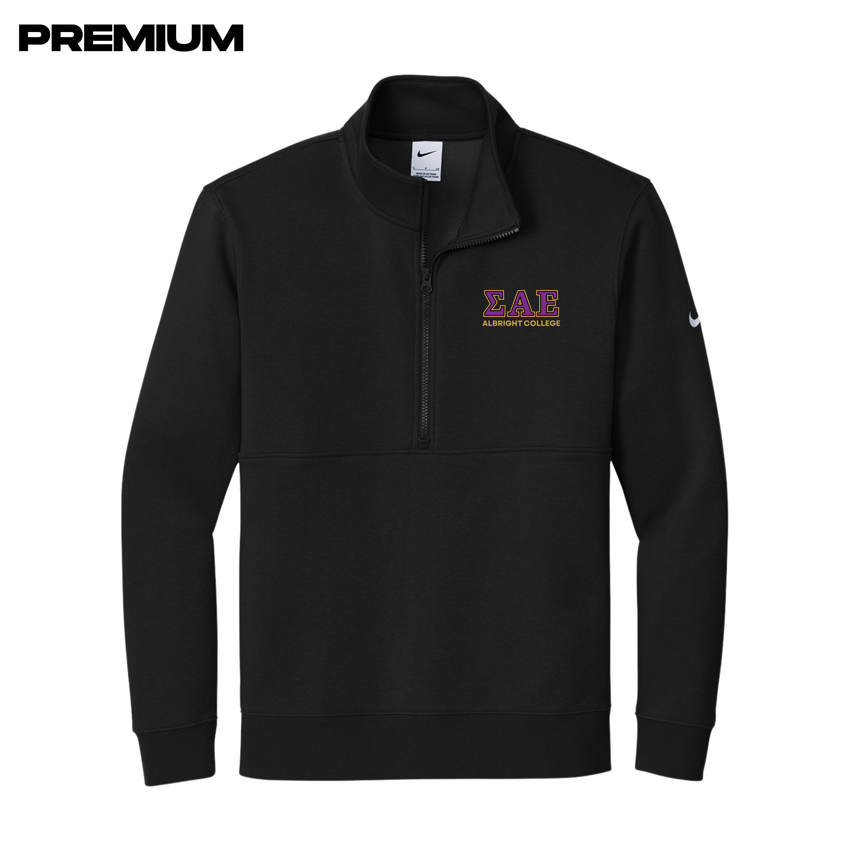 Premium SAE Albright College 1/2 Zip