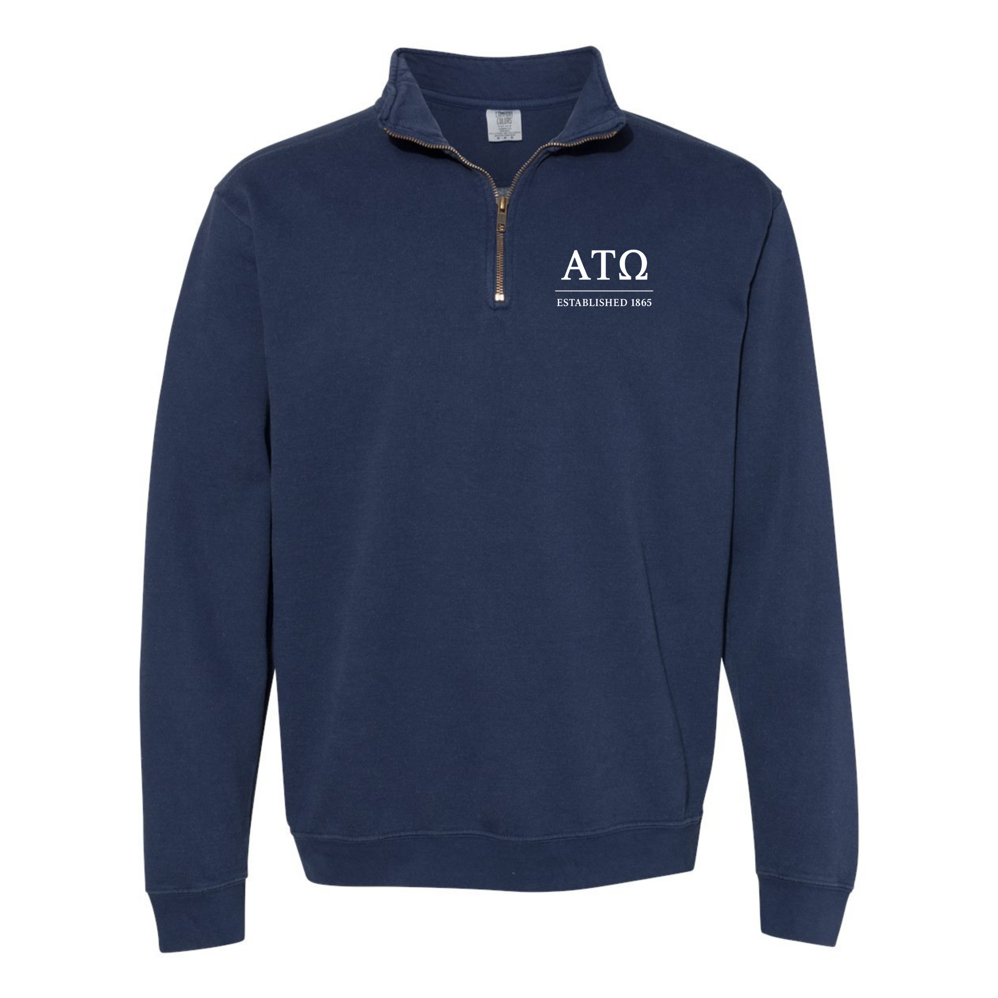 "Classic" Comfort Colors Fraternity Quarter-Zip