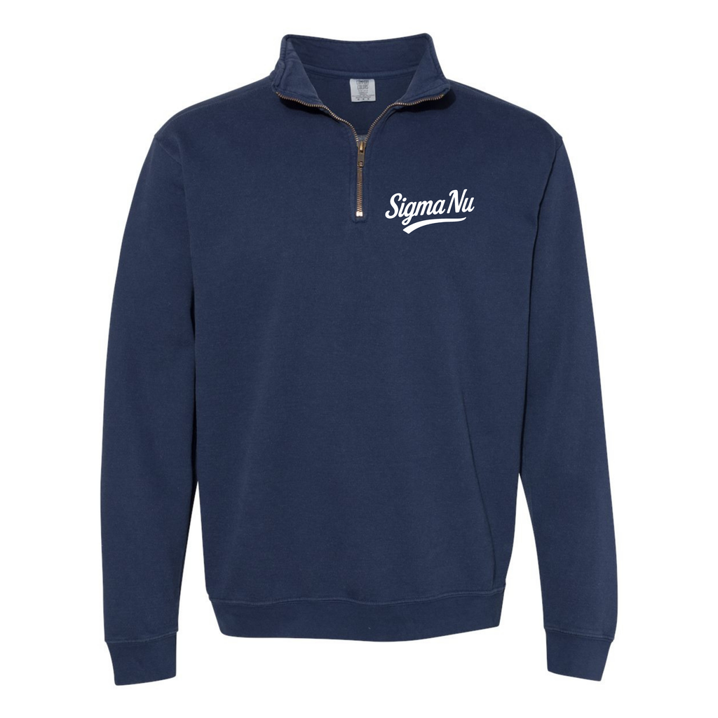 "Tailgate" Comfort Colors Fraternity Quarter-Zip