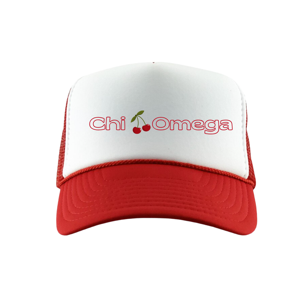 "CHERRY ON TOP" SORORITY HAT