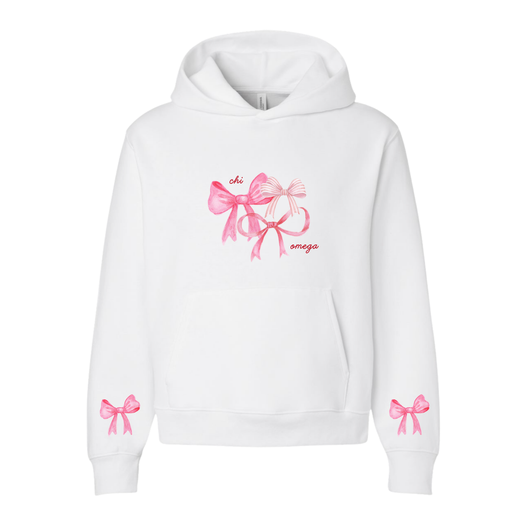"Blush Bow" Hoodie
