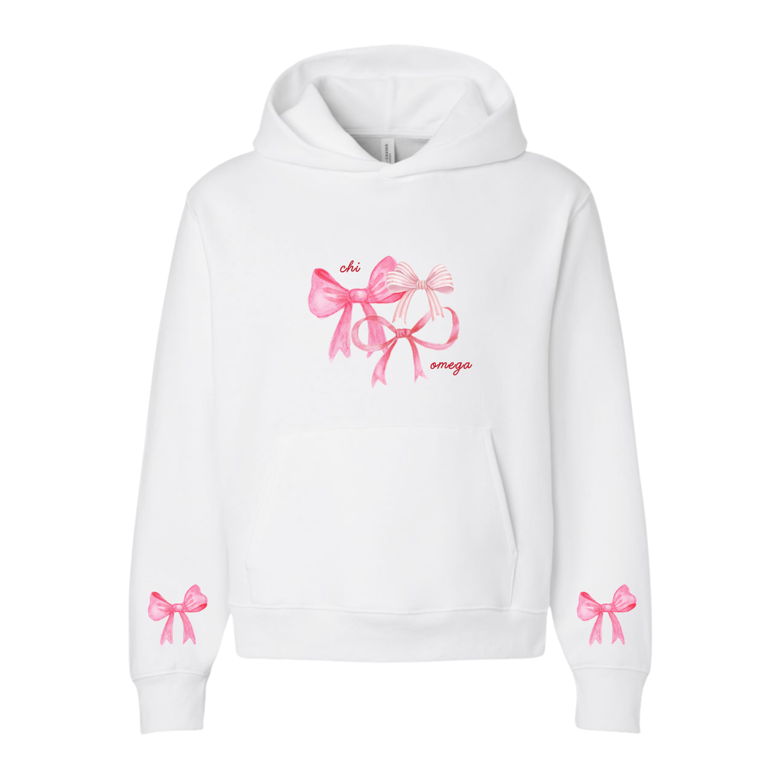 "Blush Bow" Hoodie