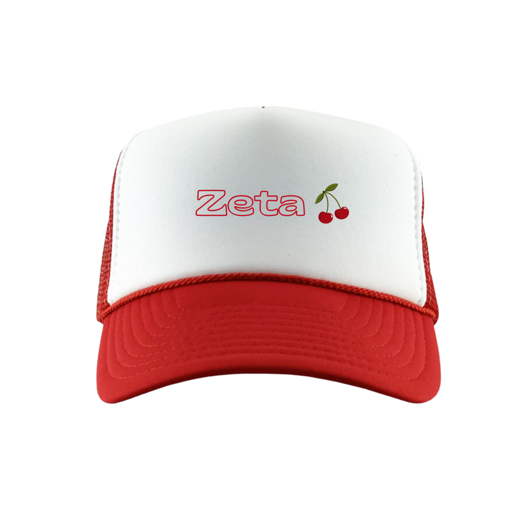 "CHERRY ON TOP" SORORITY HAT