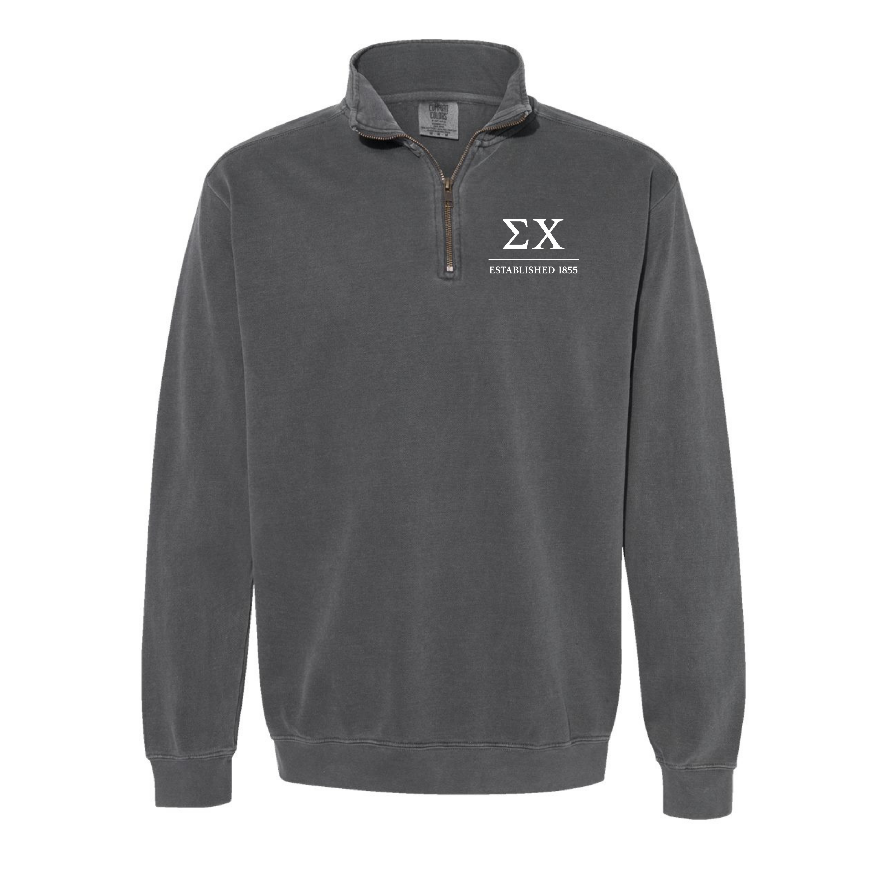"Classic" Comfort Colors Fraternity Quarter-Zip