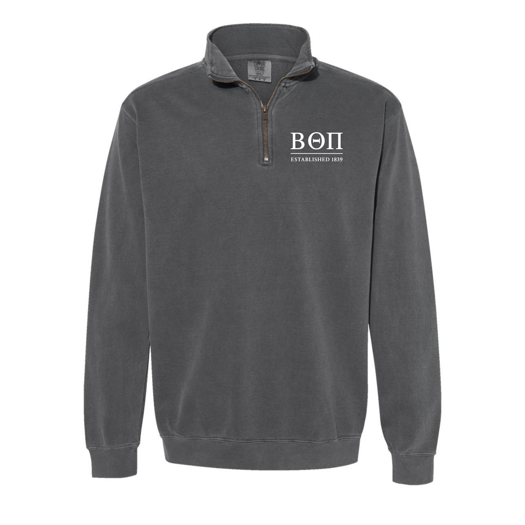 "Classic" Comfort Colors Fraternity Quarter-Zip
