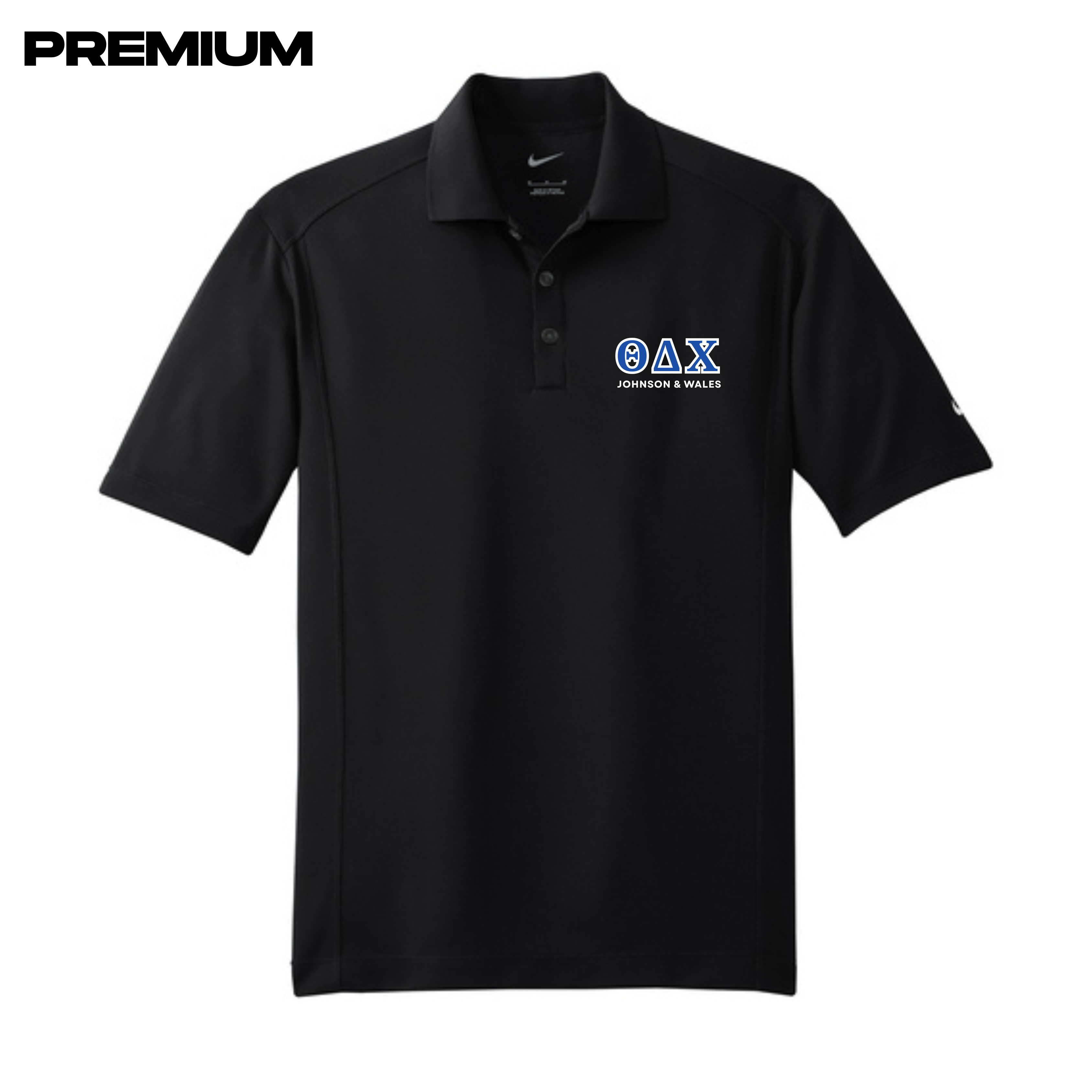 Premium Theta Delta Chi Johnson & Wales Polo