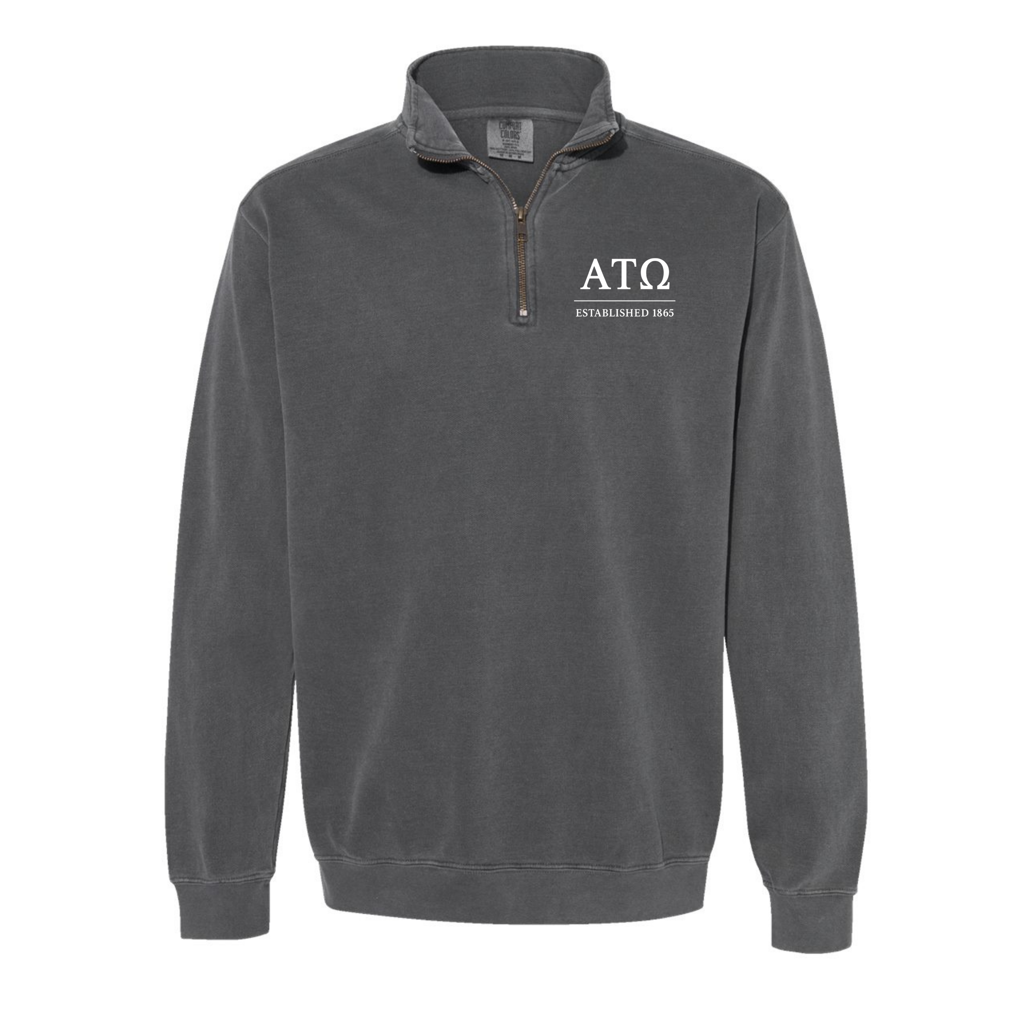 "Classic" Comfort Colors Fraternity Quarter-Zip