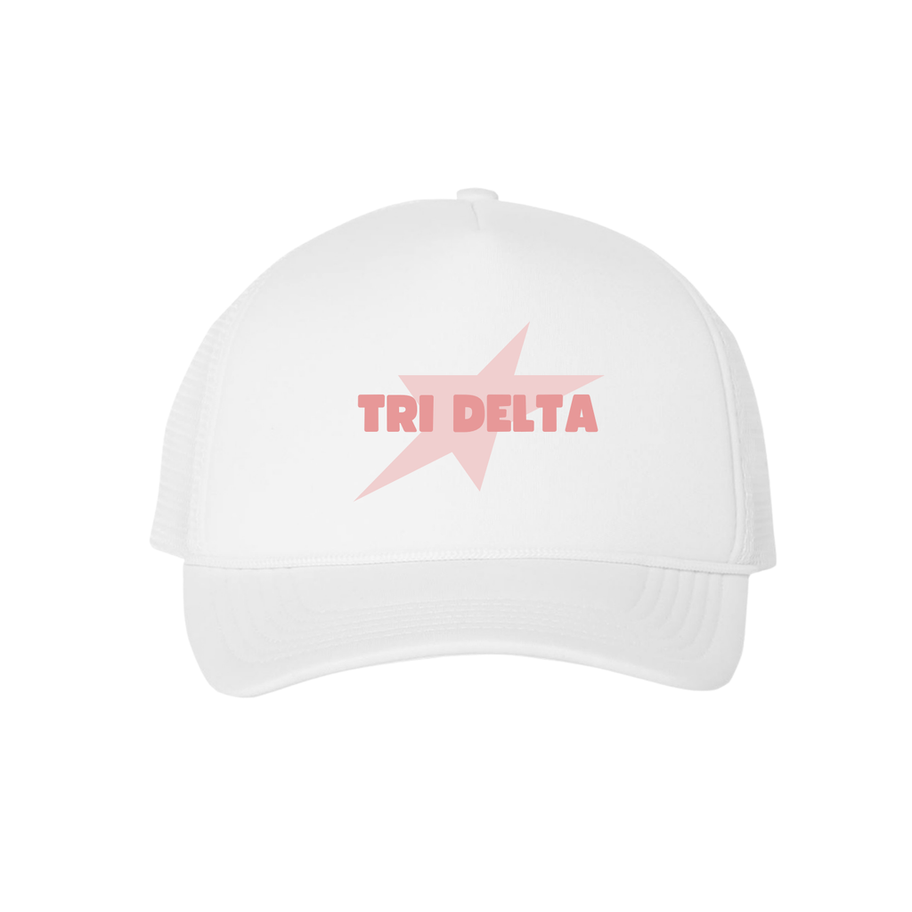 "PINK STAR" SORORITY HAT