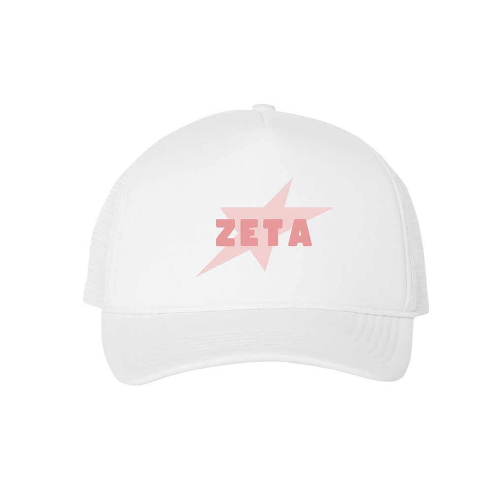 "PINK STAR" SORORITY HAT