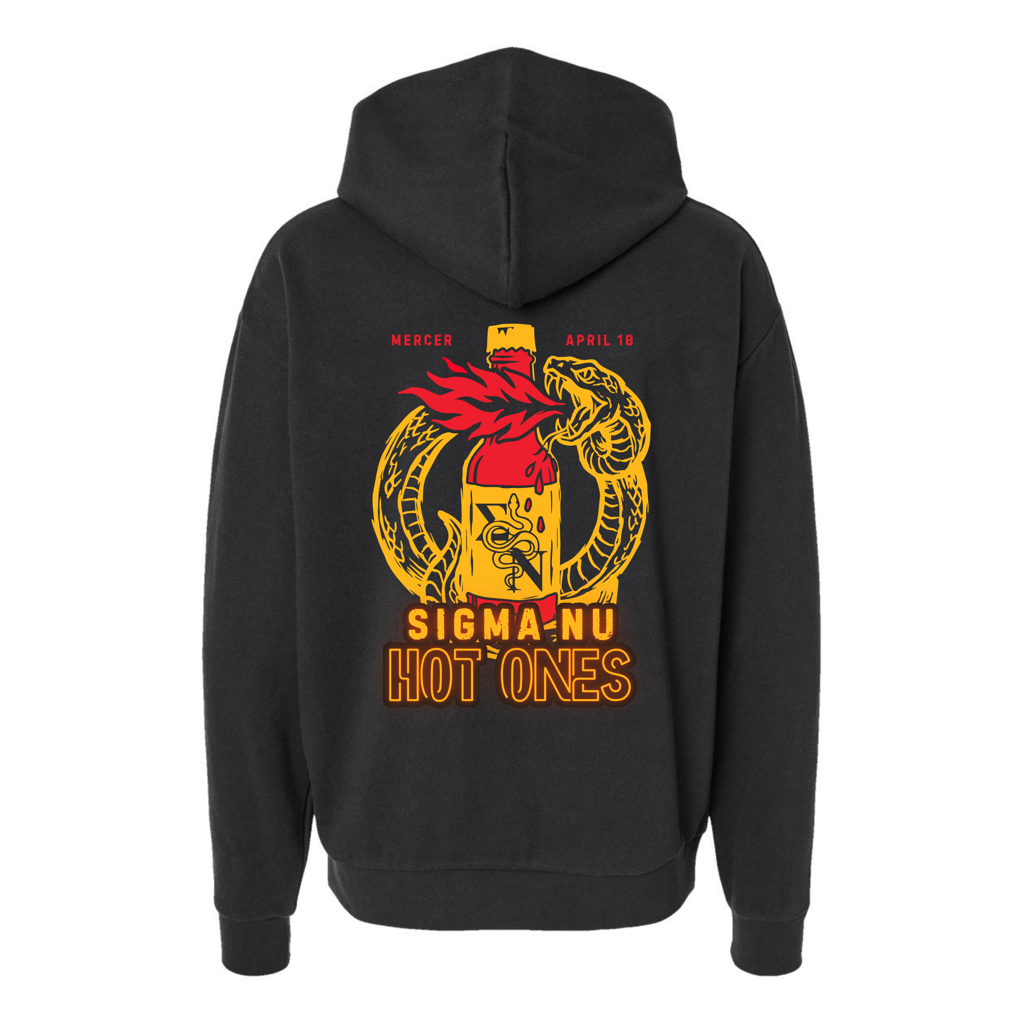 "Hot Ones" Sigma Nu Fraternity Hoodie