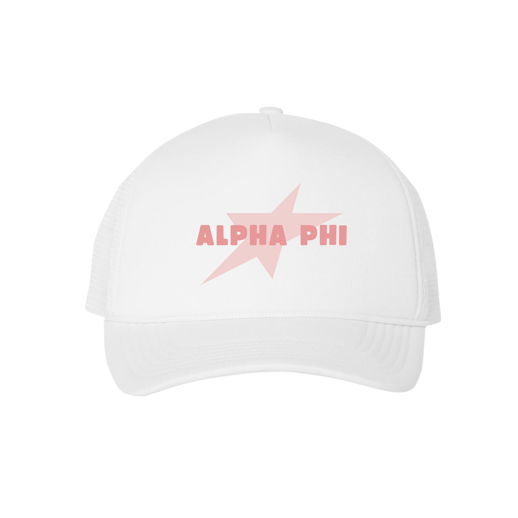 "PINK STAR" SORORITY HAT