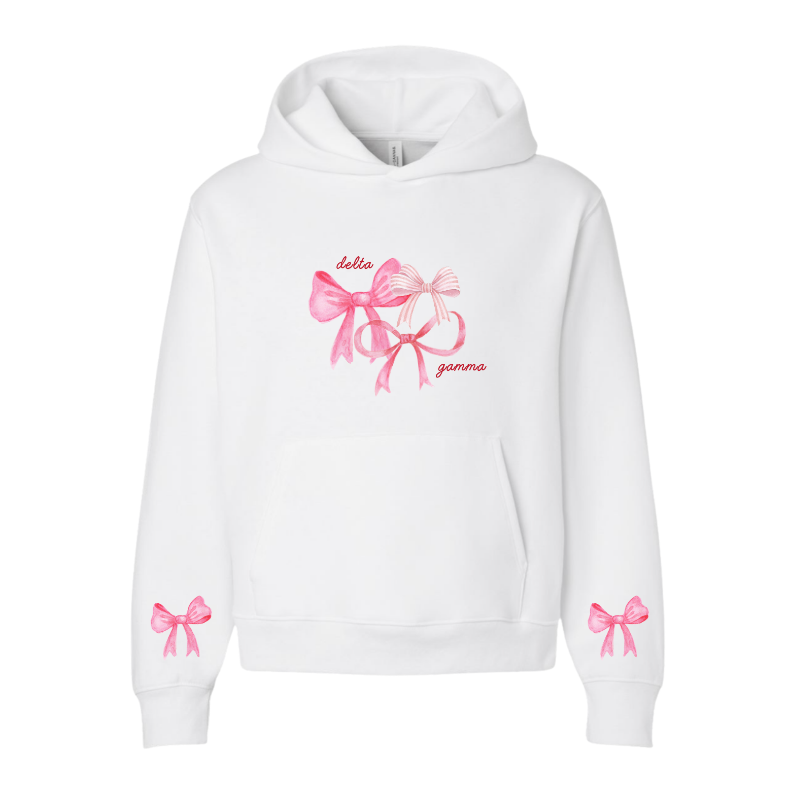 "Blush Bow" Hoodie