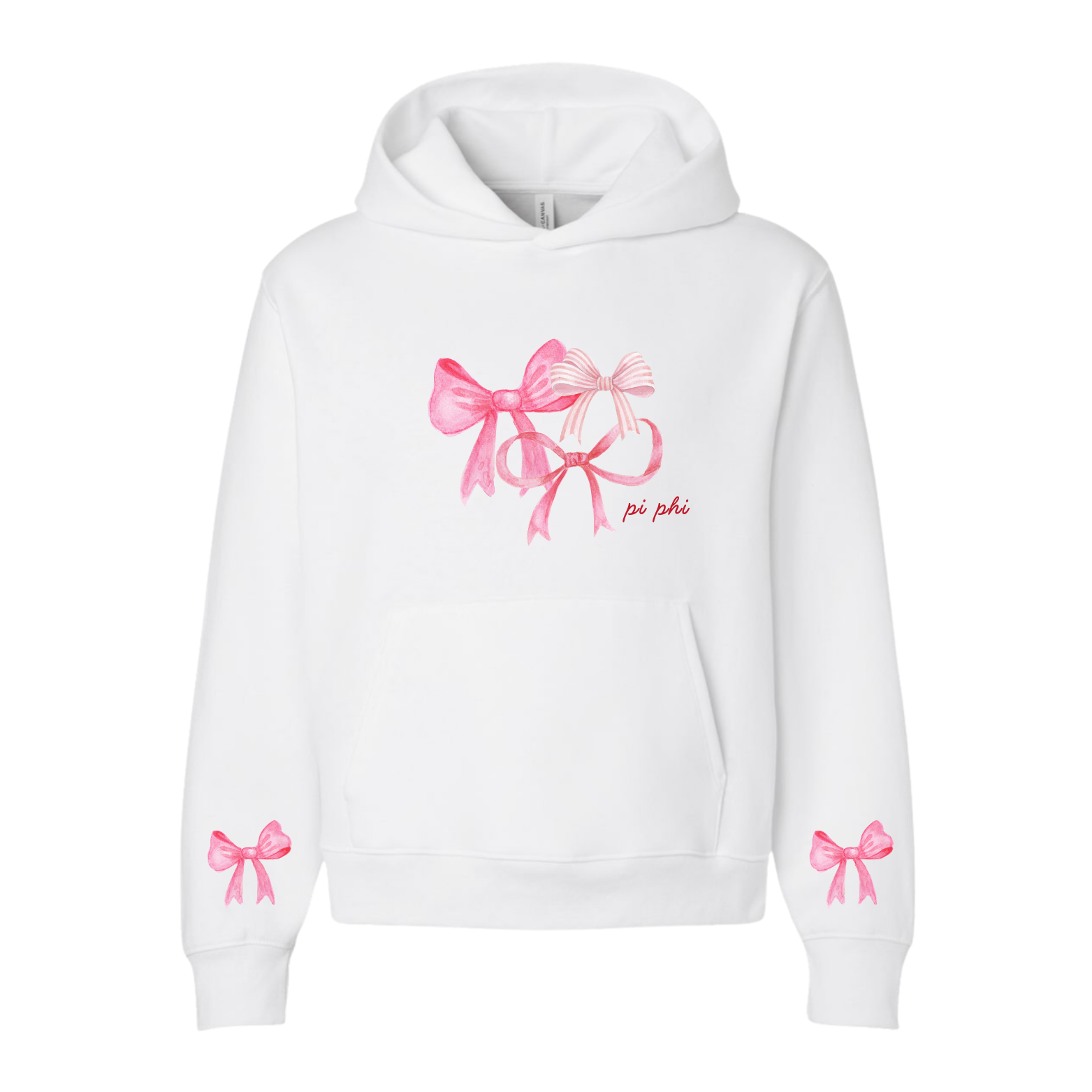 "Blush Bow" Hoodie