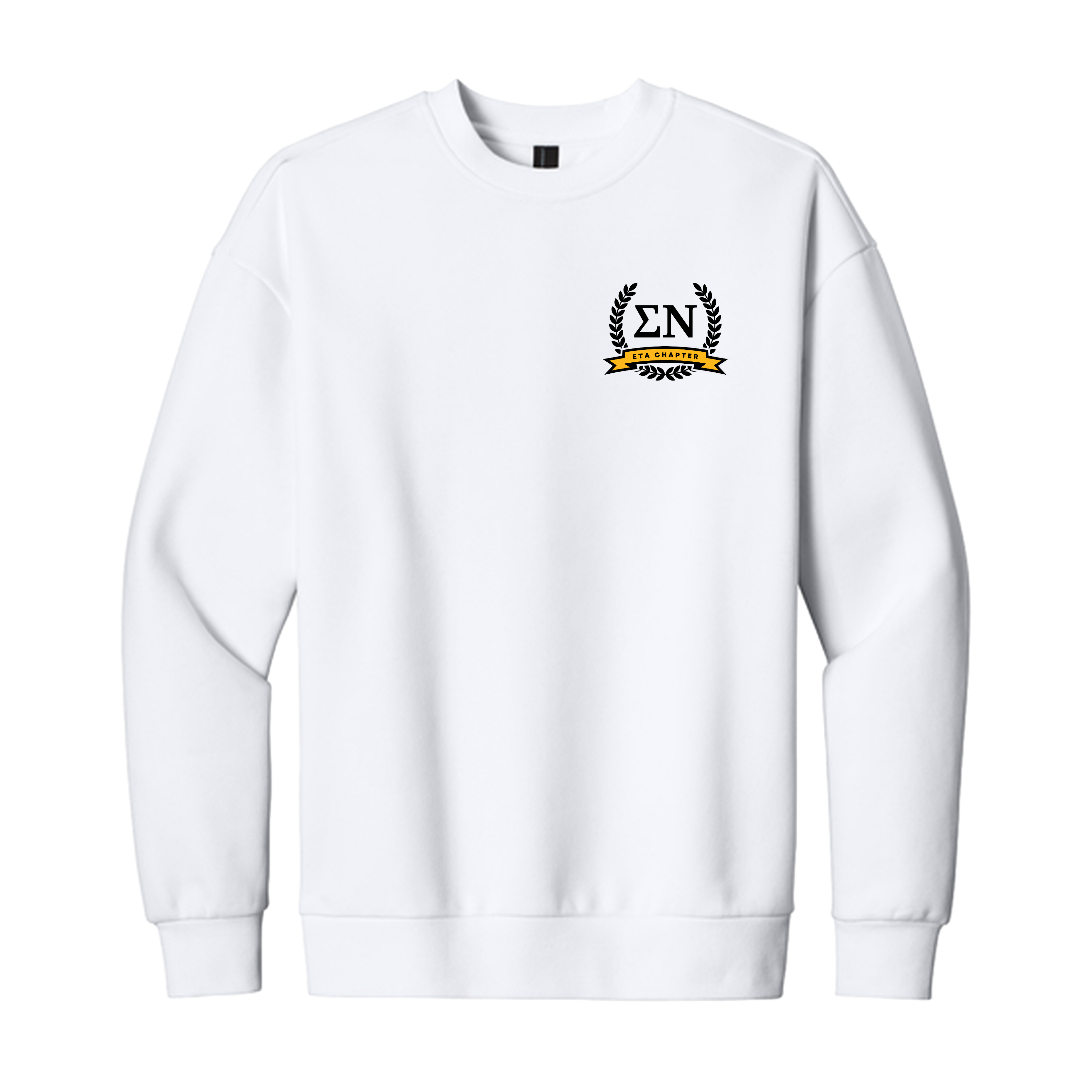 Premium Sigma Nu Mercer "Tailgate" Long-Sleeve Crew Neck Sweatshirt