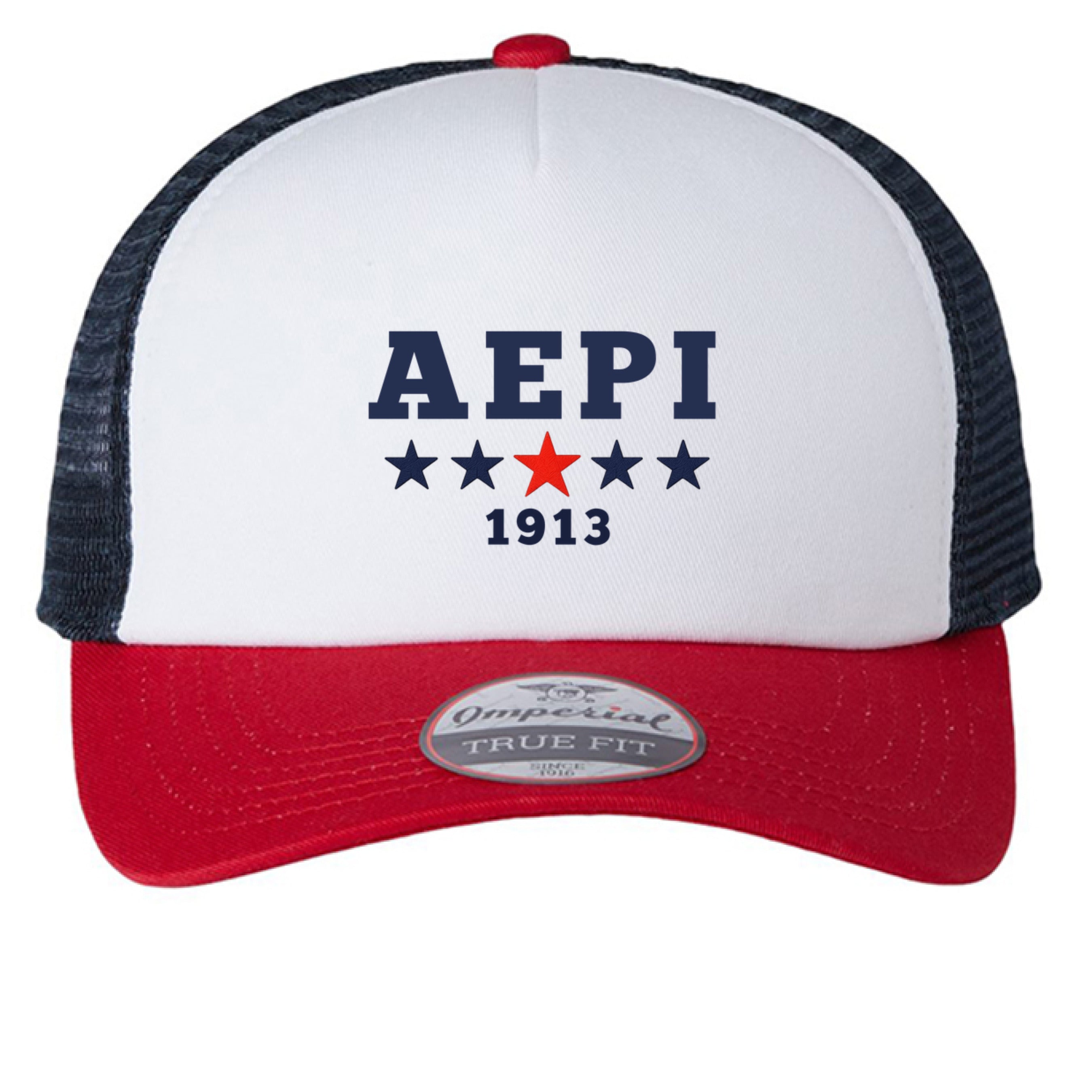 White/ Red/ Dark Navy - FRONT