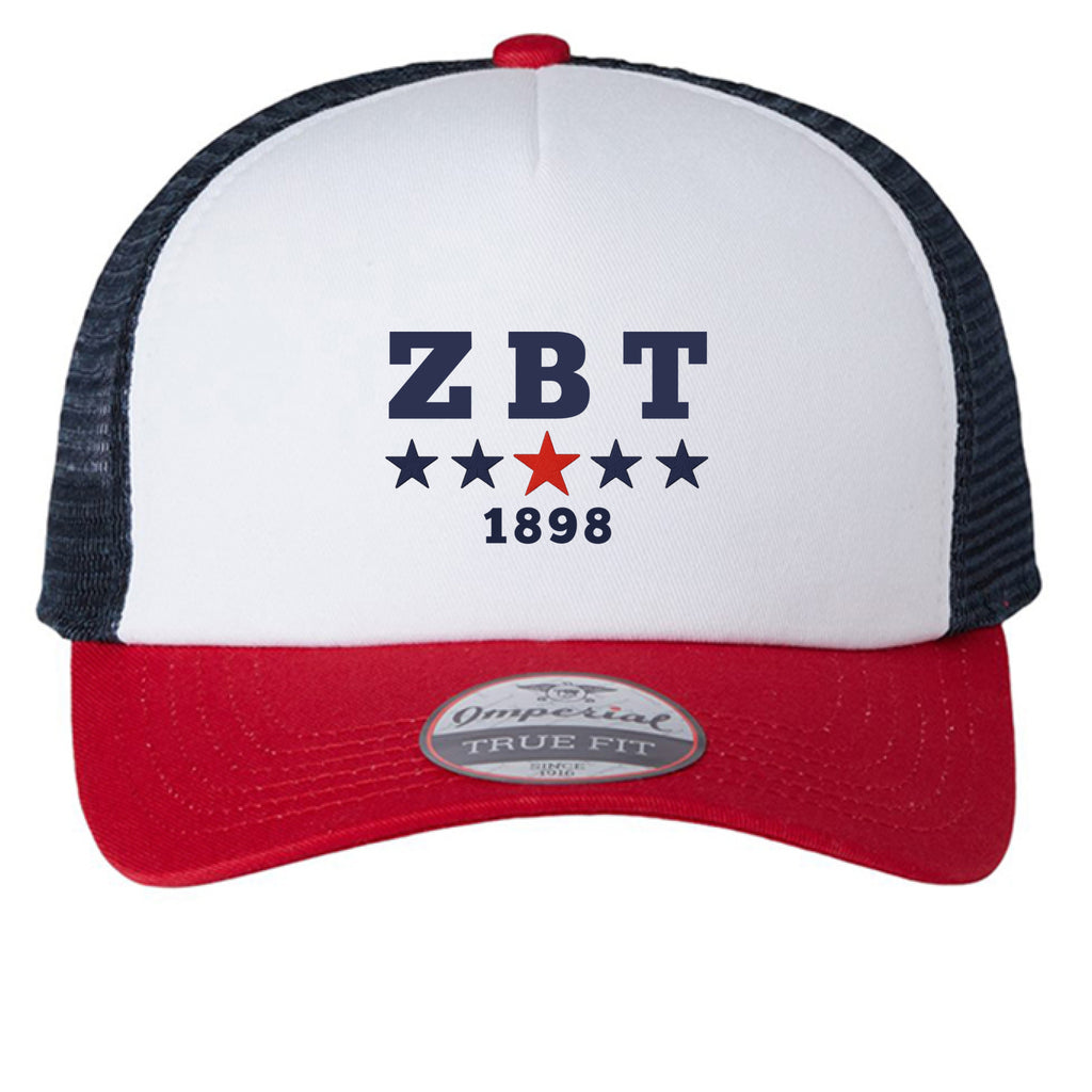 White/ Red/ Dark Navy - FRONT