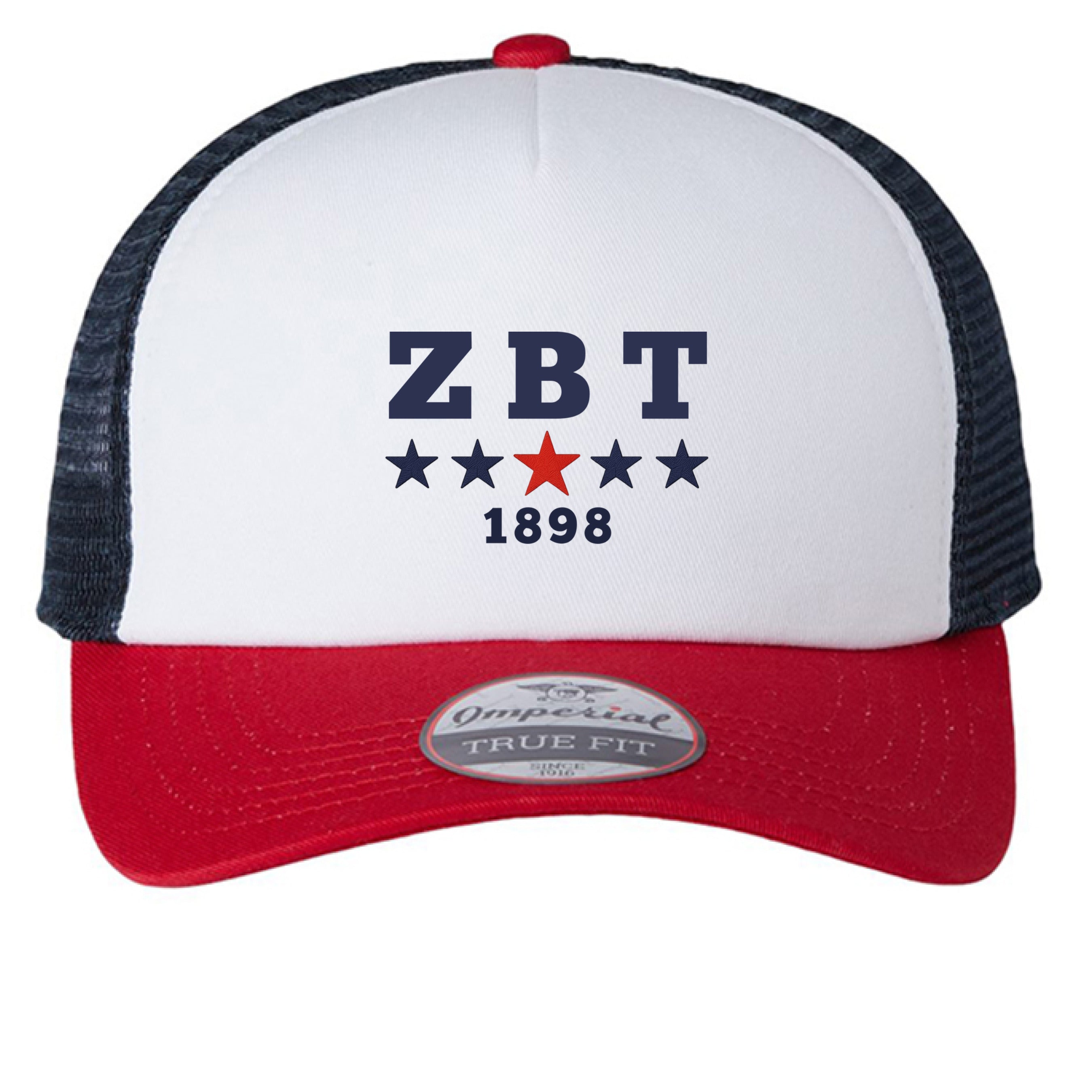 White/ Red/ Dark Navy - FRONT