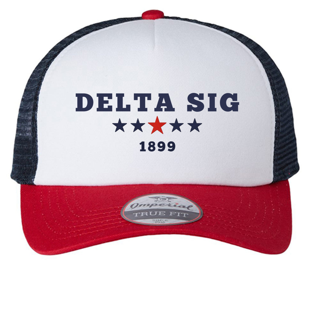 White/ Red/ Dark Navy - FRONT